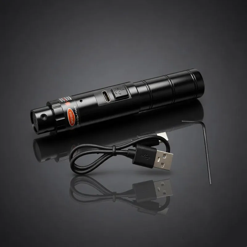 Colimador láser para escopeta calibre 12, recargable por USB - imagen 4