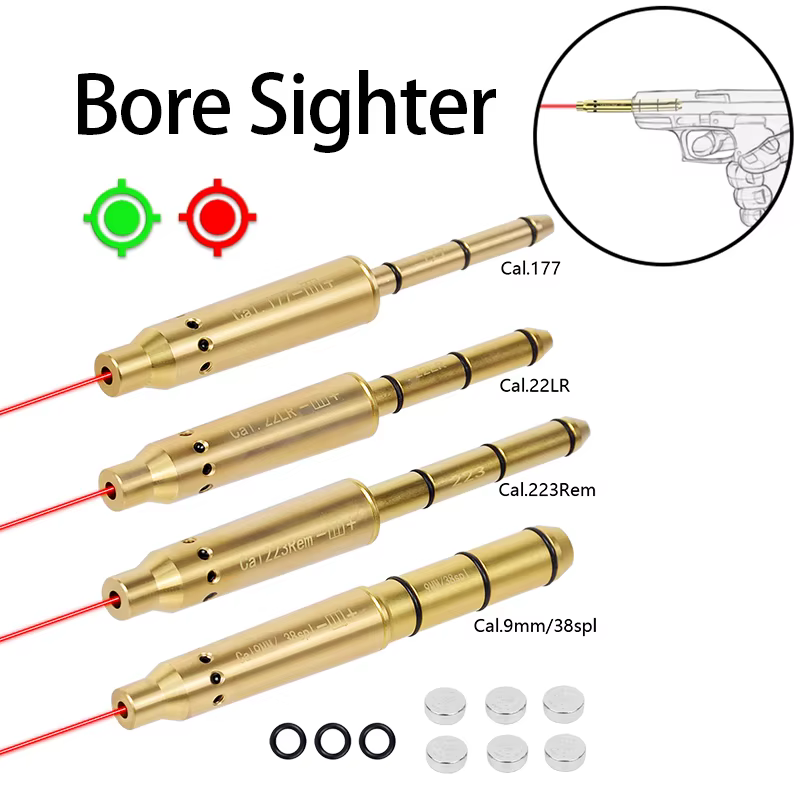 Rifle táctico 22LR con colimador mira láser superficial rojo y verde - imagen 3