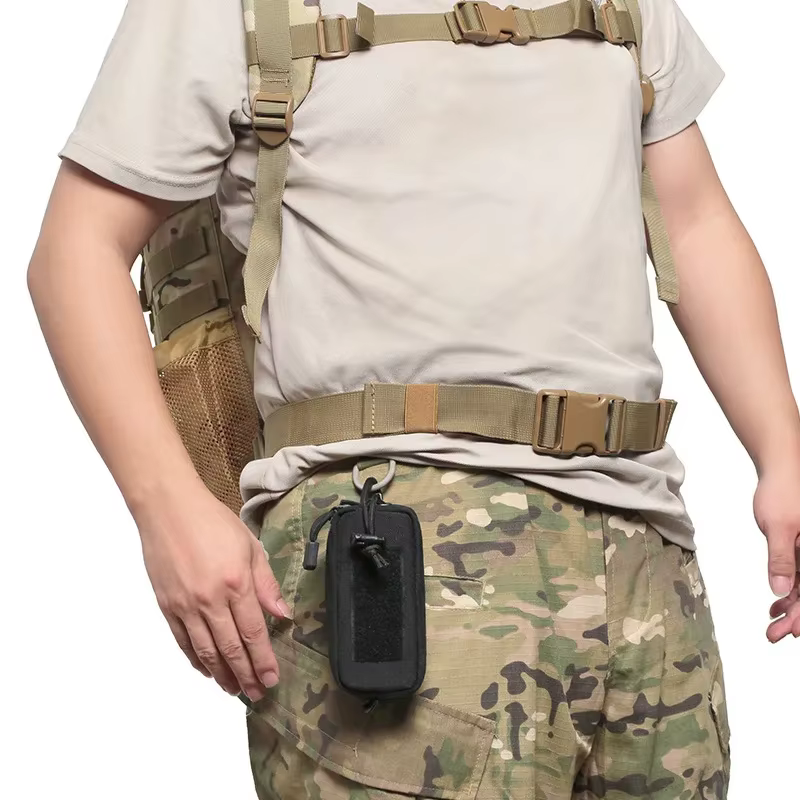 Cartera táctica EDC con cremallera monedero para llaves y accesorios - imagen 3