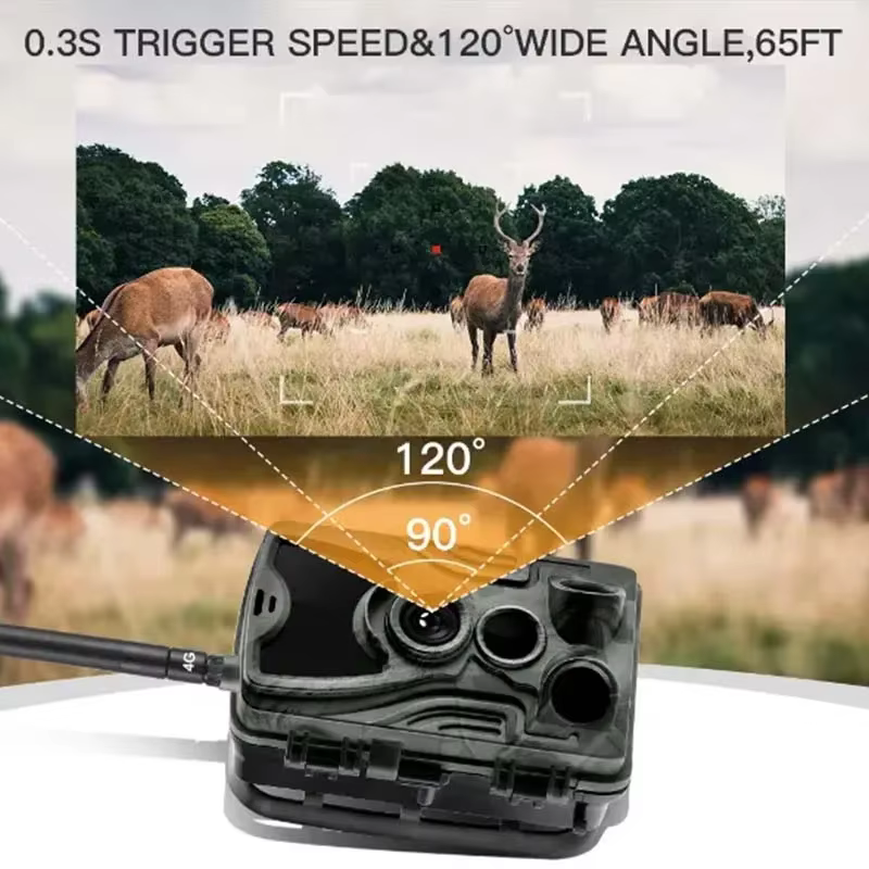 HC-801pro Cámara de caza con visión nocturna y app en directo - imagen 2