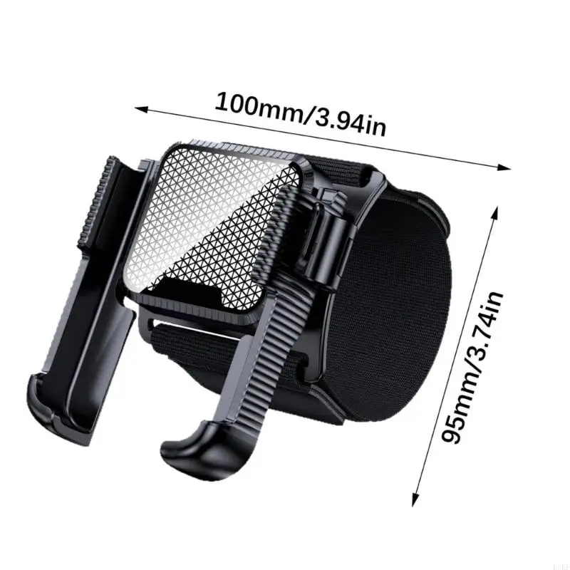 Soporte para teléfono de muñeca giratorio, apto correr y ciclismo - imagen 5