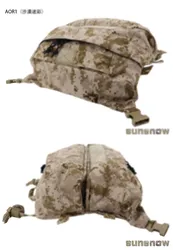 Mochila táctica multifuncional desmontable con bolsa superior