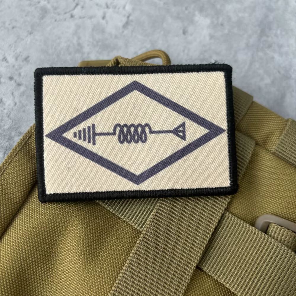 Parche moral táctico operador radio aficionado – Velcro MOLLE - imagen 5