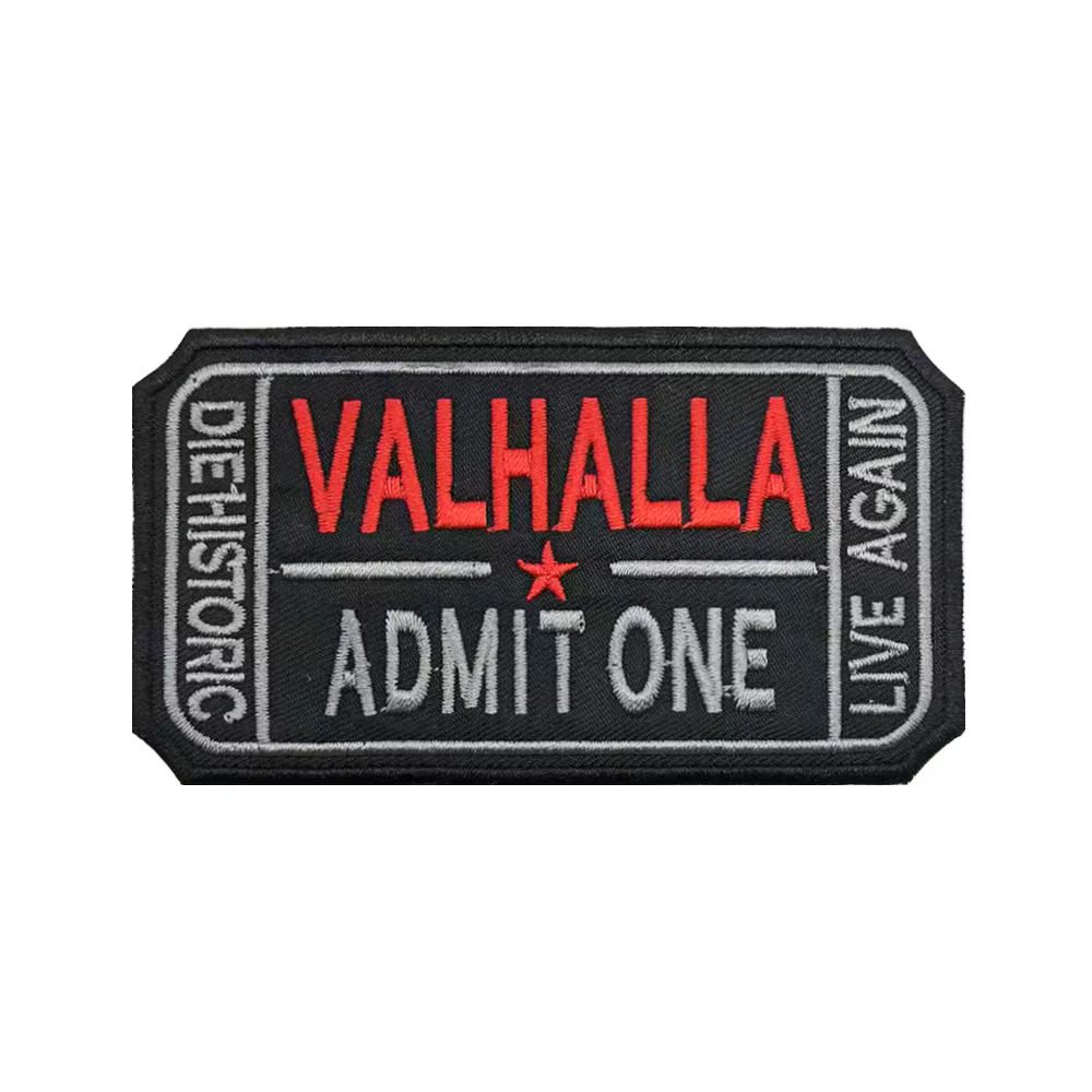 Banda de brazo táctica Valhalla – Parche bordado ripstop militar - imagen 3