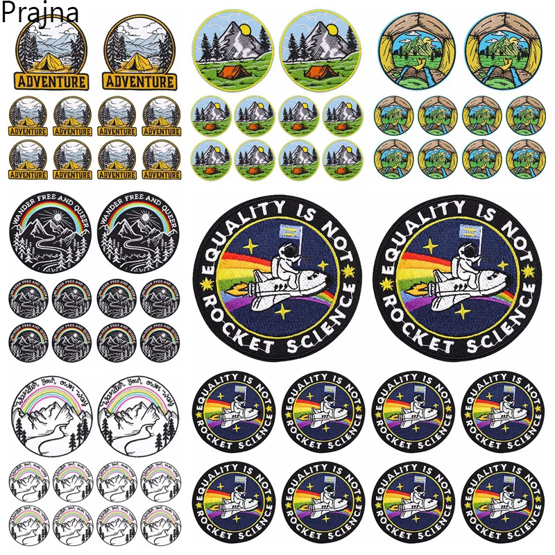 Parche bordado astronauta para coser o planchar en ropa outdoor - imagen 4