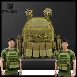 Chaleco táctico Airsoft de liberación rápida transpirable ajustable