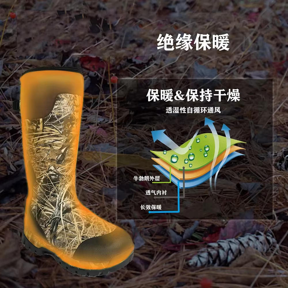 Botas tácticas de camuflaje para caza y outdoor, invierno - imagen 5