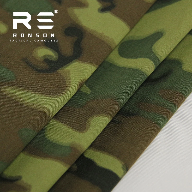 Tela táctica ripstop ERDL NYCO para uniformes - imagen 2