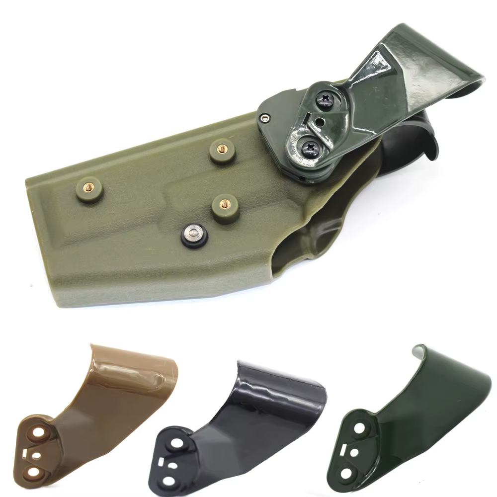 Hebilla cinturón táctico liberación rápida compatible Glock y Beretta