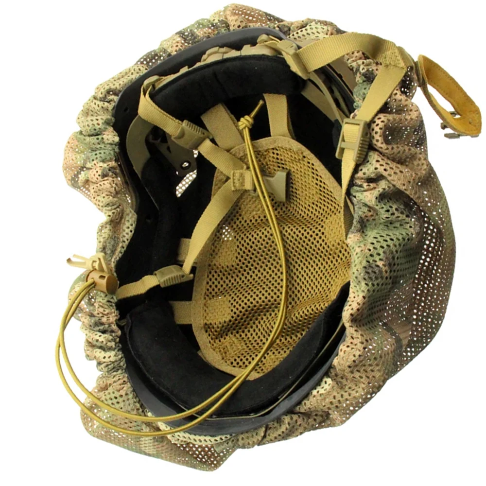 Mitznefet funda casco táctico de tela diseño hongo multicolor - imagen 2