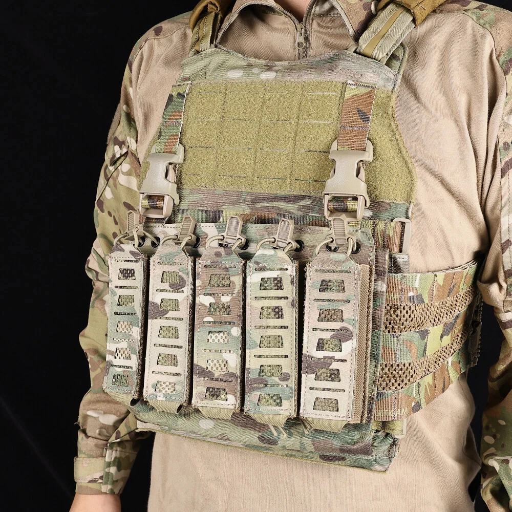 Bolsas tácticas revistas MP5 MP7 – Ganchos y retención elástica - imagen 3
