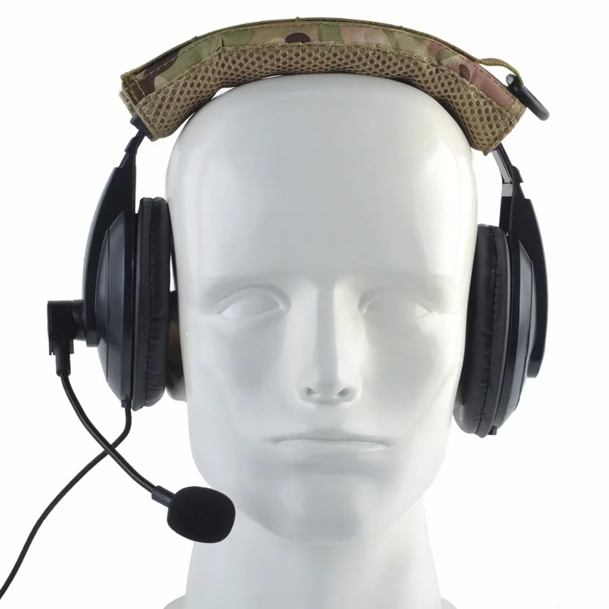 Funda para auriculares MOLLE con protección de micrófono y orejeras - imagen 4
