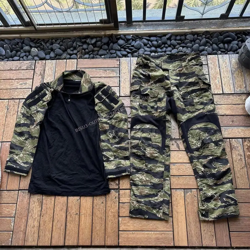 Uniforme táctico G3 Frog Suit tigre selva ripstop para airsoft