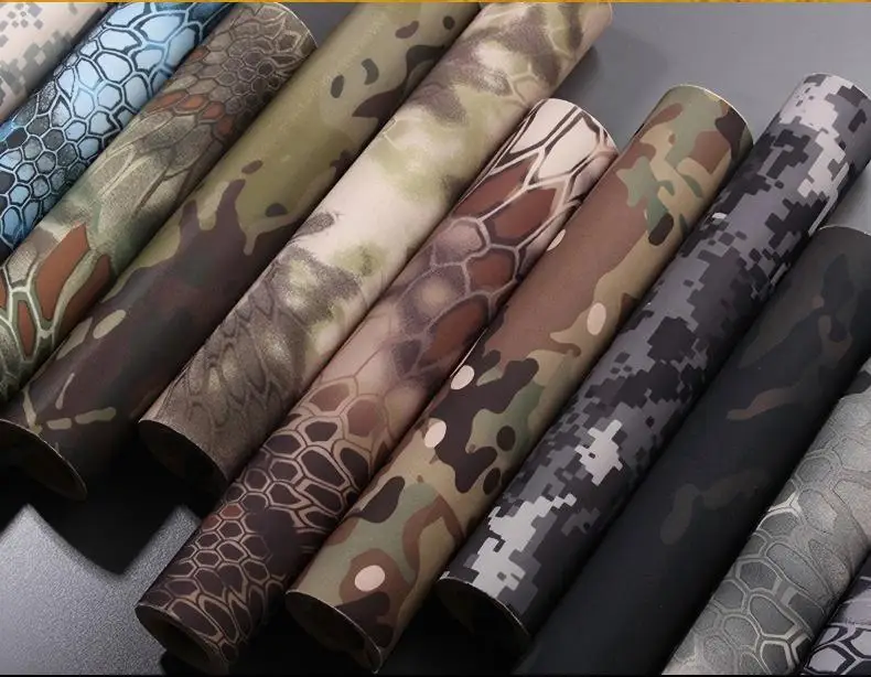 Cinta elástica de camuflaje adhesiva