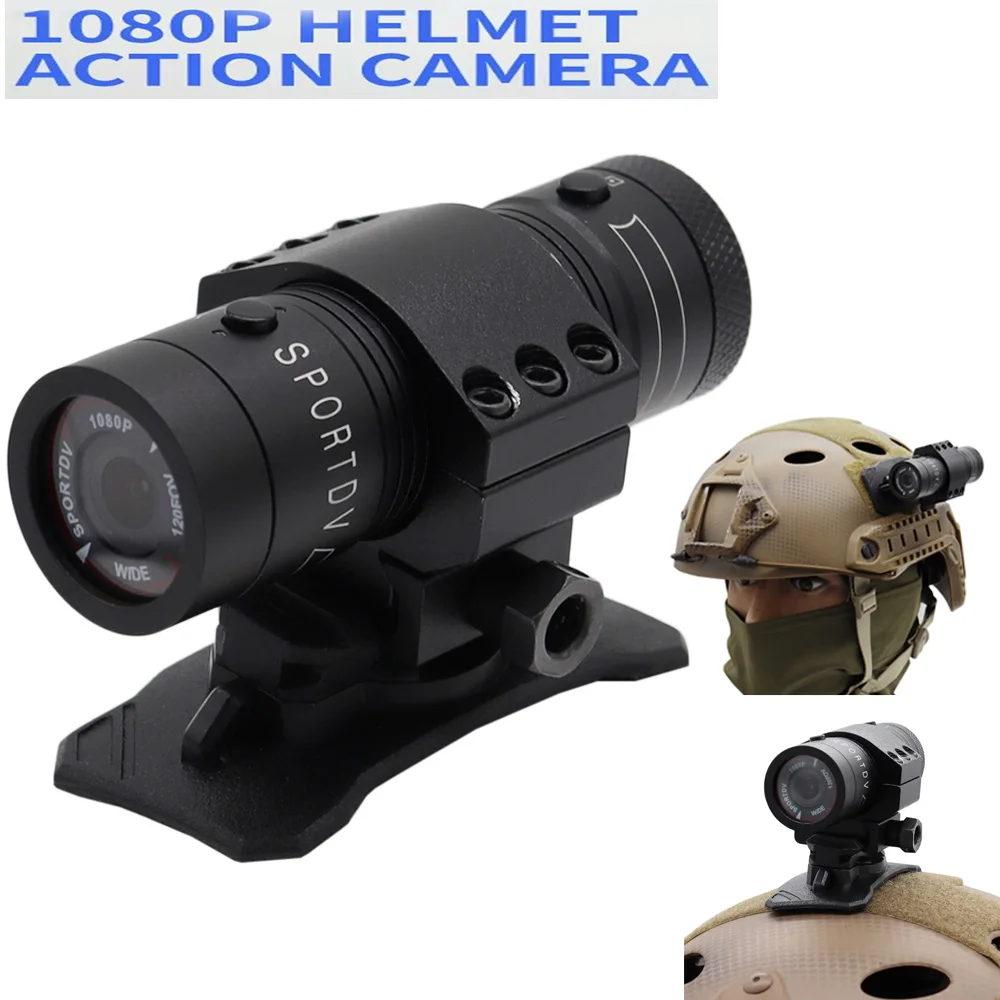 Cámara táctica FAST MICH 1080P para casco Airsoft y exterior