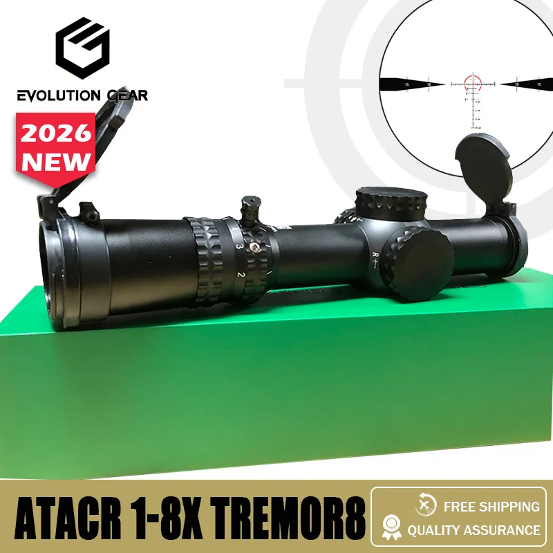 EG Tactical ATACR LPVO FFP retícula Horus Tremor visor corto - imagen 5