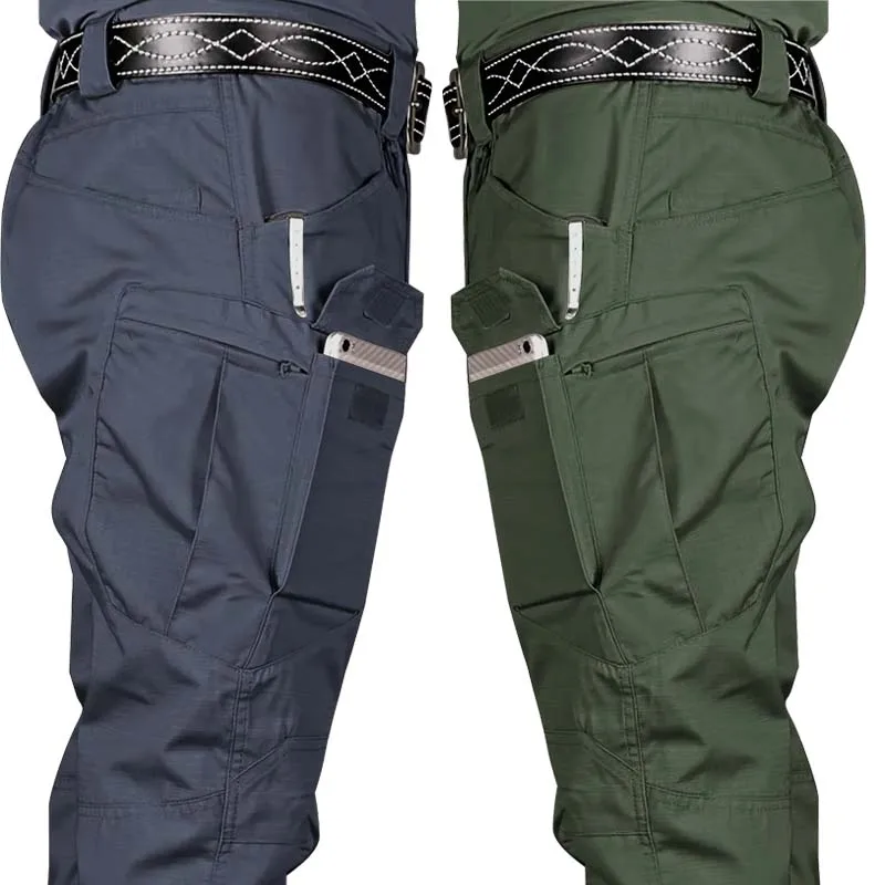 Pantalones cargo ripstop para hombre, trekking y senderismo resistente