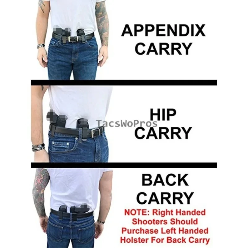 Funda táctica para pistola ambidiestra universal CS de cadera - imagen 4