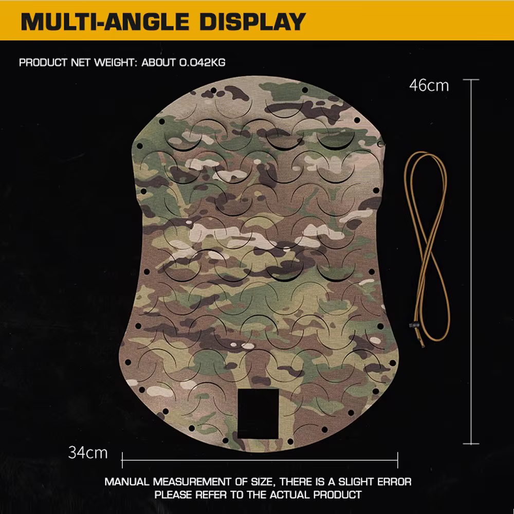 Detalle de la tela Cordura del cubre-casco