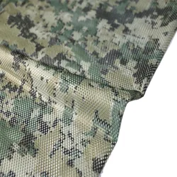 Tela malla camuflaje mexicana táctica de poliéster para ghillie DIY