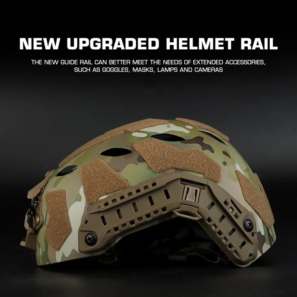 Casco táctico Ops-Core Fast SF Airsoft – Protección facial de alta densidad - imagen 4