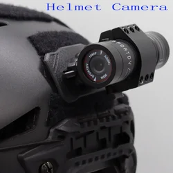 Cámara táctica 1080P para casco – Grabación Airsoft y caza