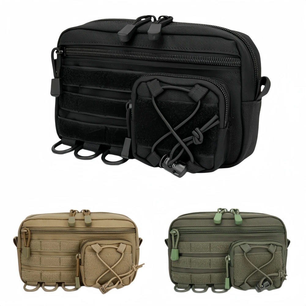Bolsa MOLLE EDC modular 1000D – riñonera táctica de caza al aire libre - imagen 4