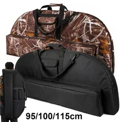 Funda táctica para arco compuesto con bolsa flechas de caza