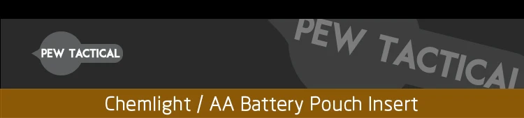 Inserto para chemlight con alojamiento de pilas