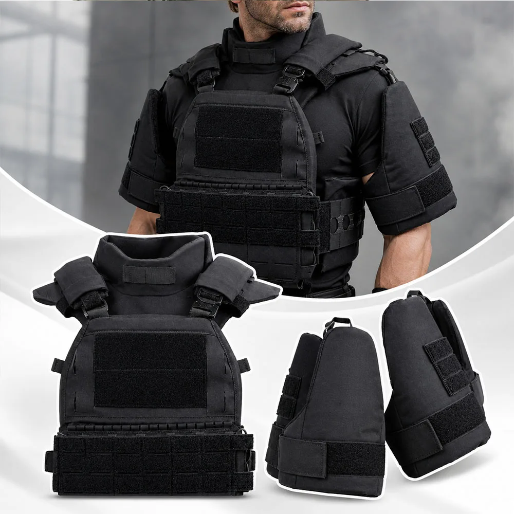 Protector Táctico de Hombro y Cuello Ajustable para Airsoft