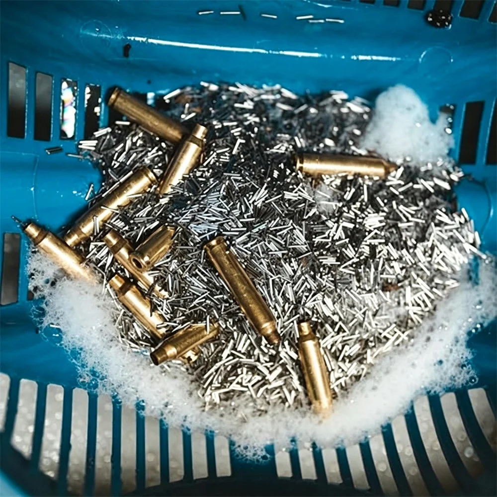 Limpieza de cartuchos alambres de pulido inox para latón - imagen 5