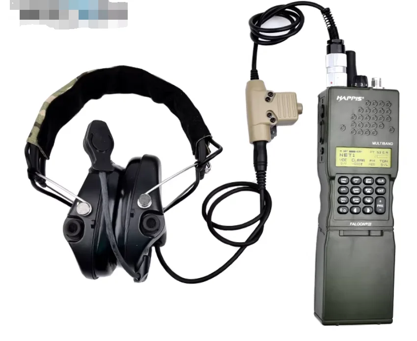 PTT U94 de 6 pines para compatibilidad PRC-152 y PRC-148