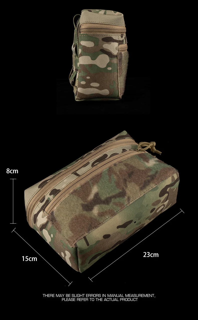 Bolsa táctica en uso con equipo