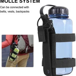 Bolsa MOLLE para botella de agua ligera, riñonera y mochila exterior