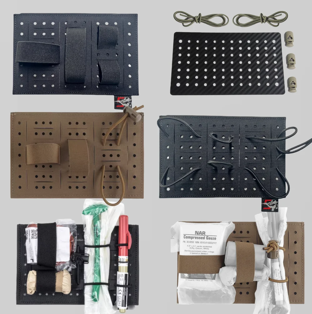 Panel MOLLE táctico SS Delta, placa de fijación para funda médica - imagen 5