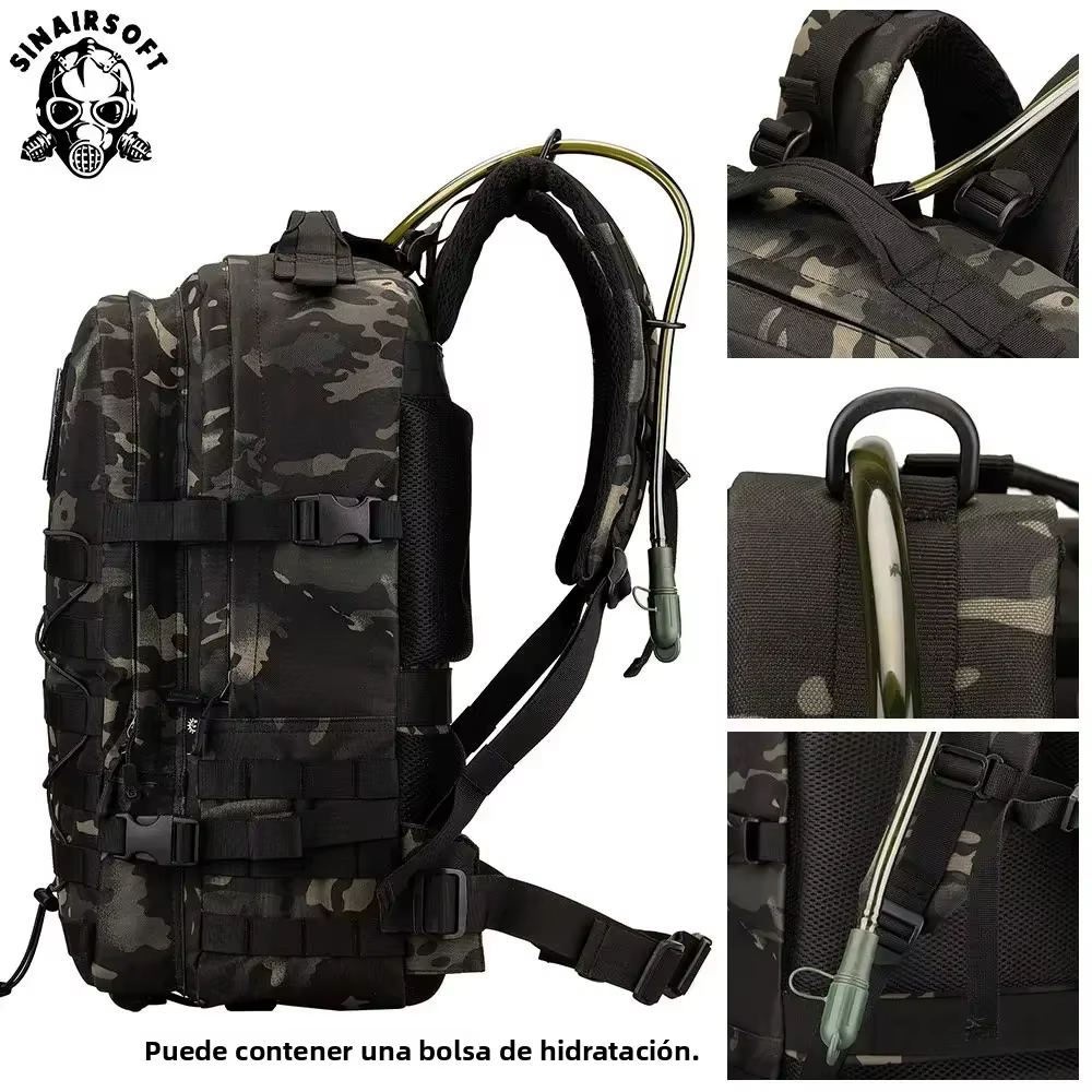 SINAIRSOFT mochila táctica MOLLE impermeable outdoor para camping - imagen 2