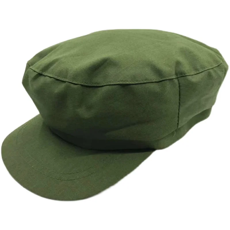 Sombrero estilo Mao vintage – Gorro militar de algodón - imagen 4