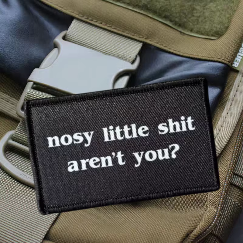 Parche táctico moral para mochila y ropa con gancho y bucle - imagen 5
