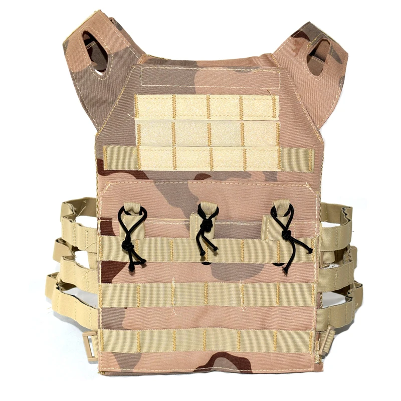 JPC portaplacas MOLLE chaleco táctico airsoft con bolsa cargadores - imagen 3