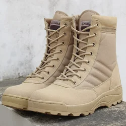 Botas tácticas desierto hombre – combate y outdoor