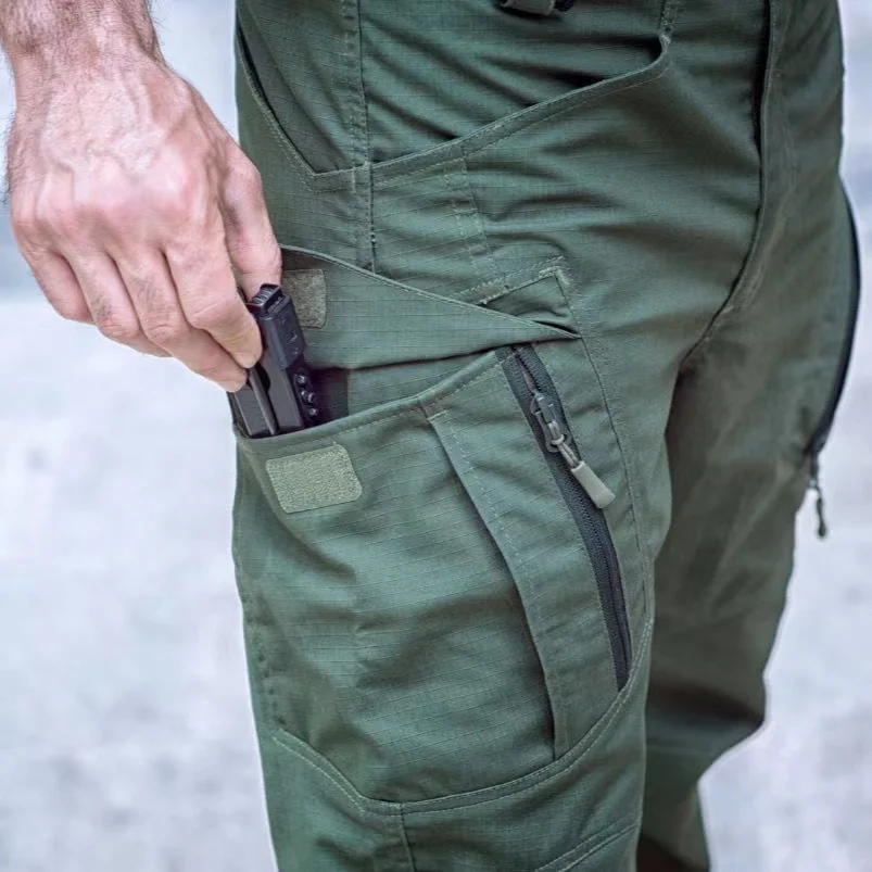 Pantalones cargo elásticos senderismo caza hombre - imagen 3