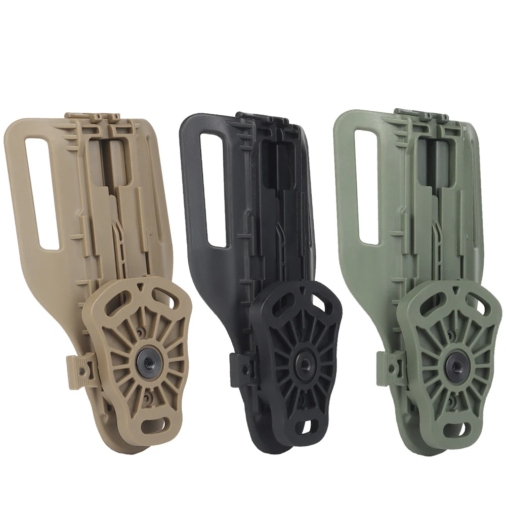 Funda de pistola táctica ajustable con presilla cinturón rígida - imagen 3