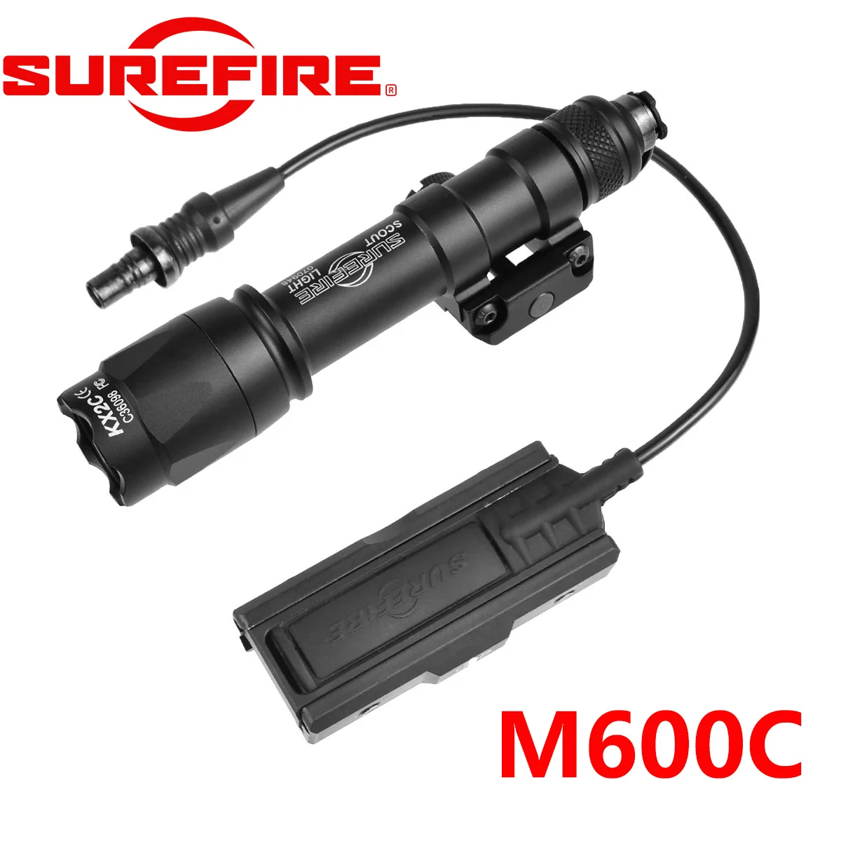 SureFire M600C/M300C: linterna táctica con interruptor Picatinny