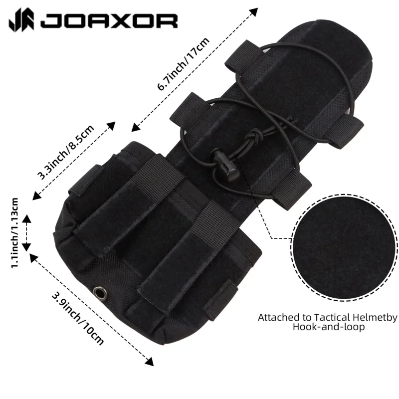 Bolsa contrapeso y batería para casco táctico MK1 - imagen 4