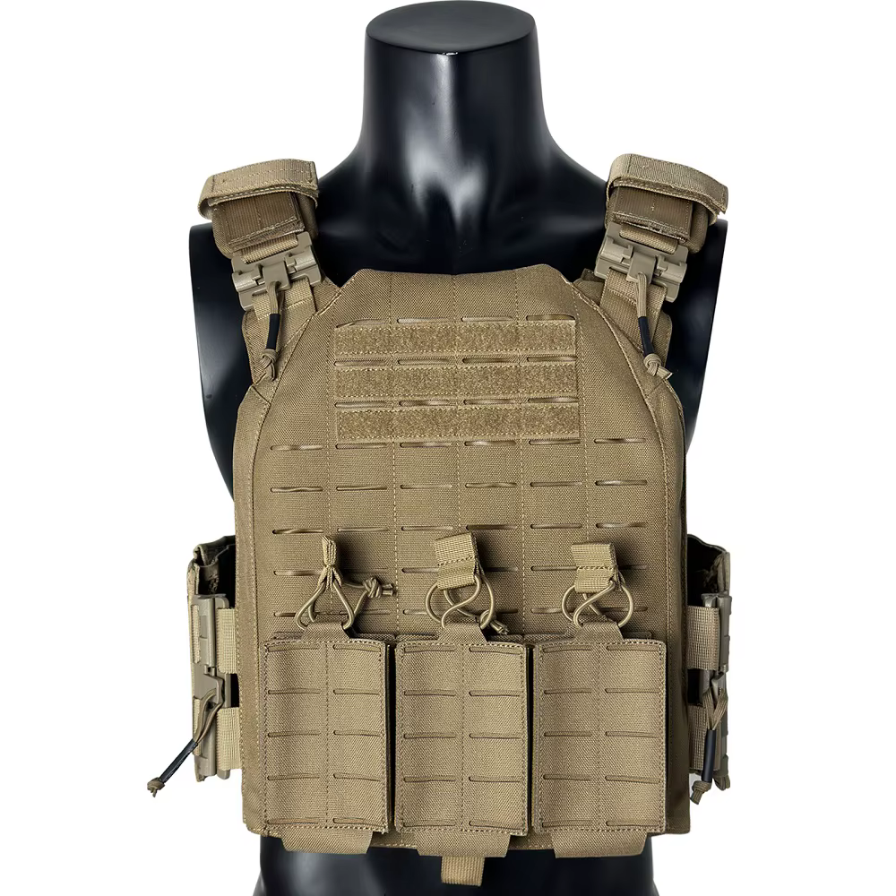 EmersonGears chaleco táctico ligero con bolsa triple MOLLE - imagen 5