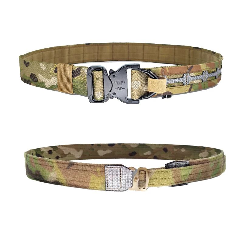 Detalle del diseño Multicam y hebilla