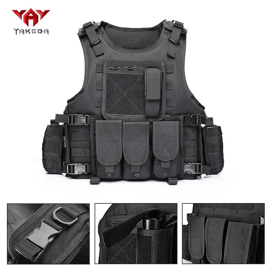 YAKEDA MOLLE Uniforme táctico de seguridad con accesorios modulares - imagen 4
