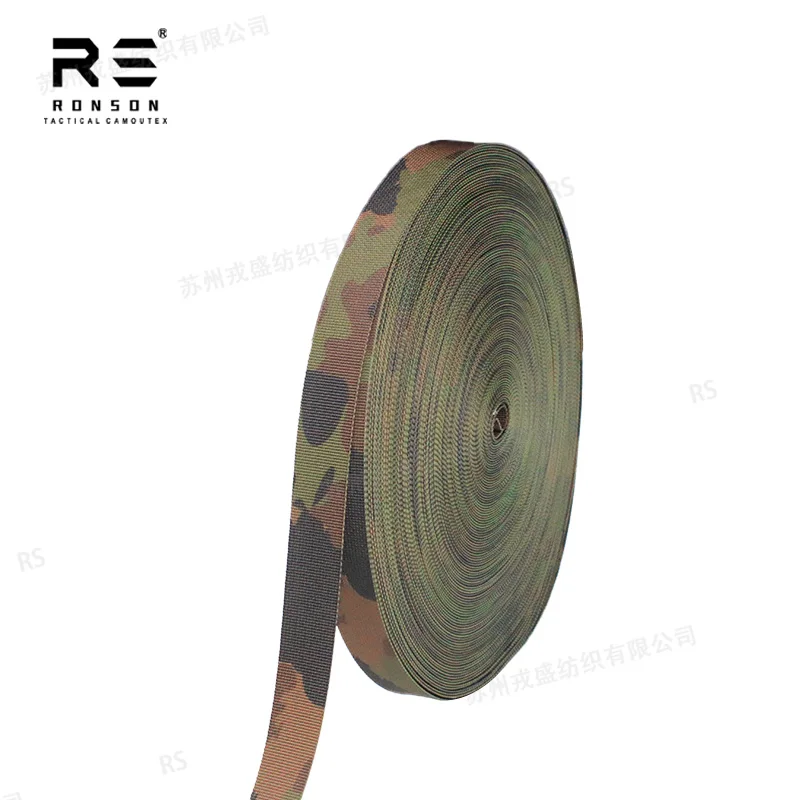 TAZ90 cinta de correas camuflaje suizo poliéster duradero - imagen 2