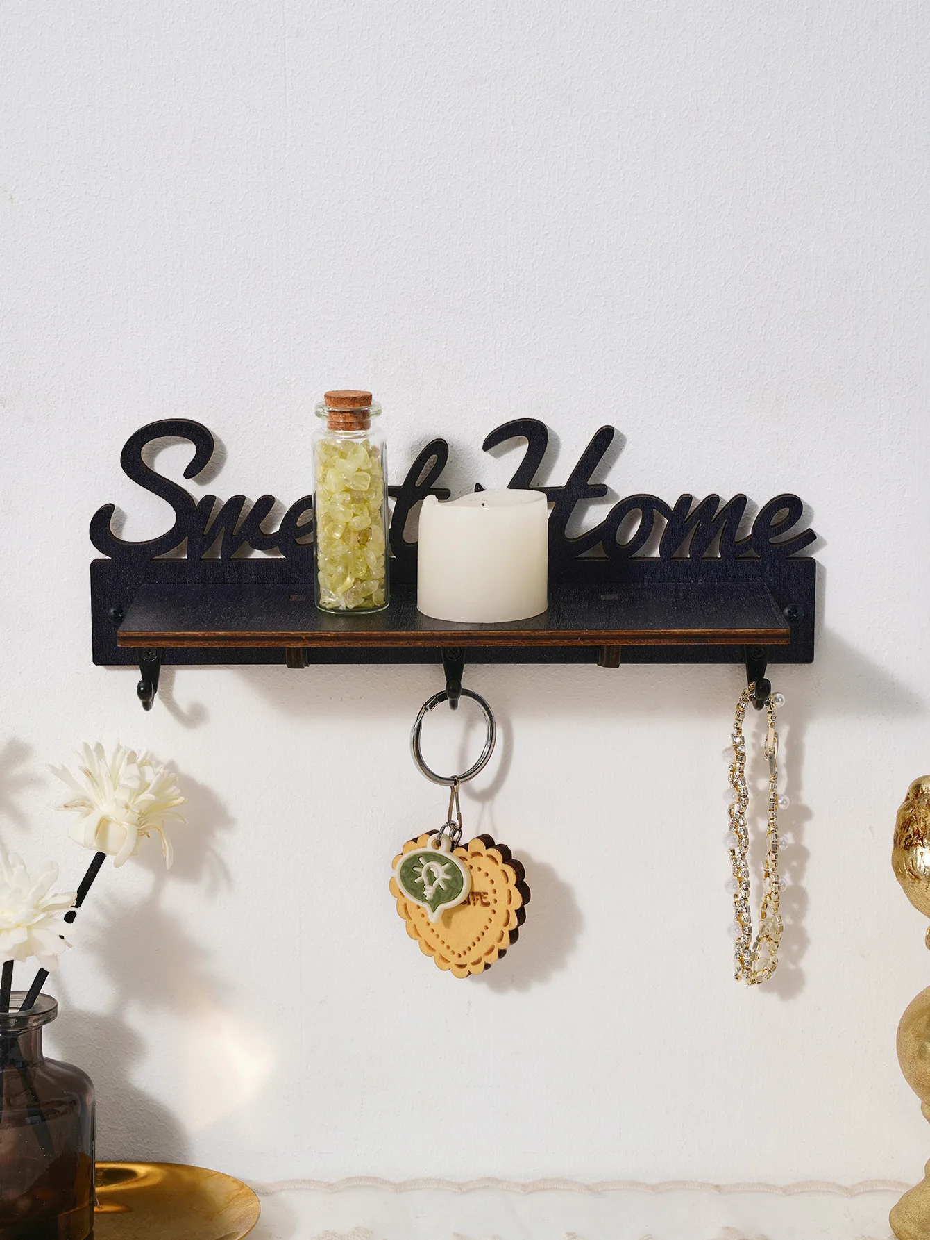 Colocación en un muro de casa