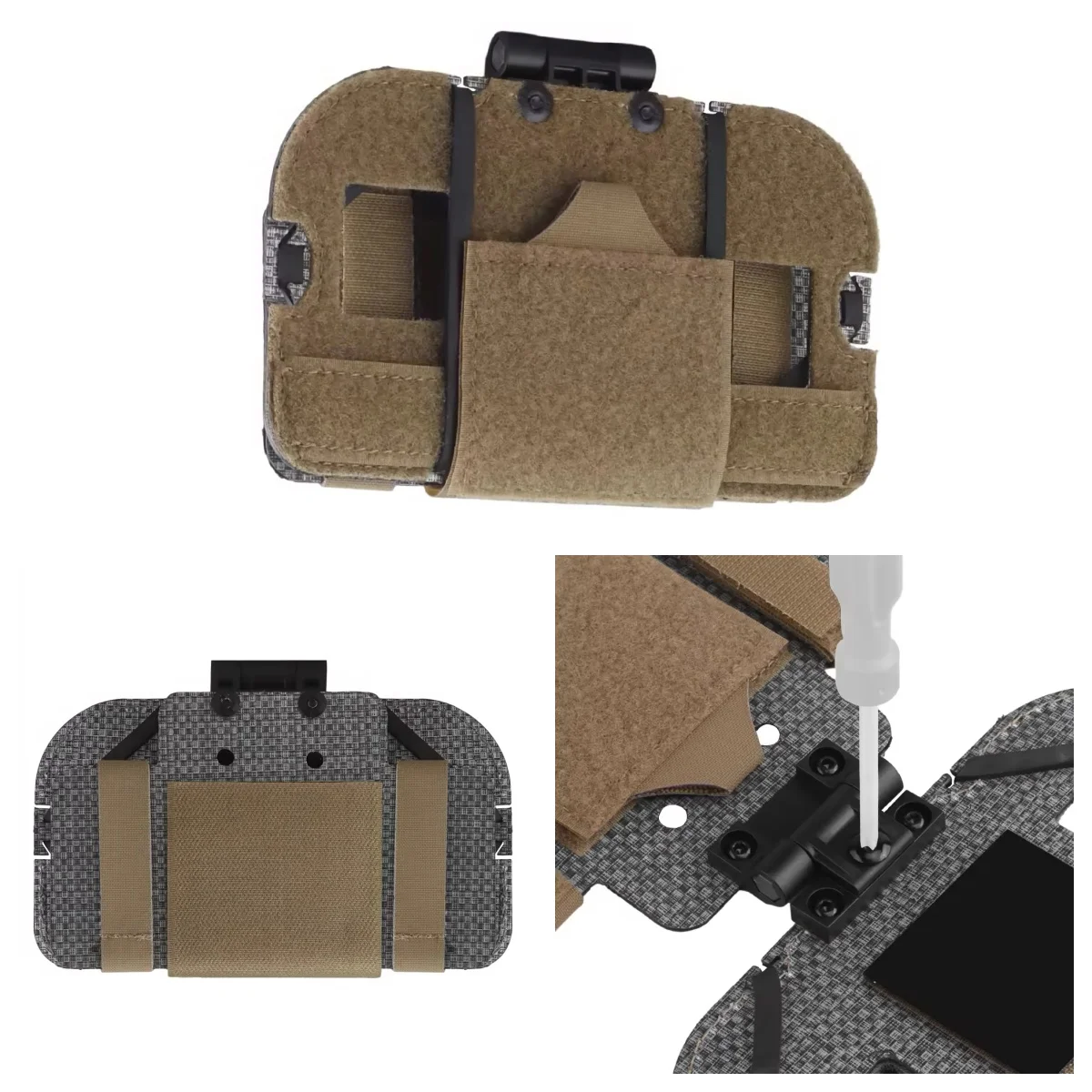 Soporte MOLLE para teléfono en plate carrier táctico ligero exterior - imagen 4